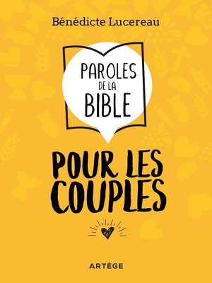 cover image of Paroles de la Bible pour les couples